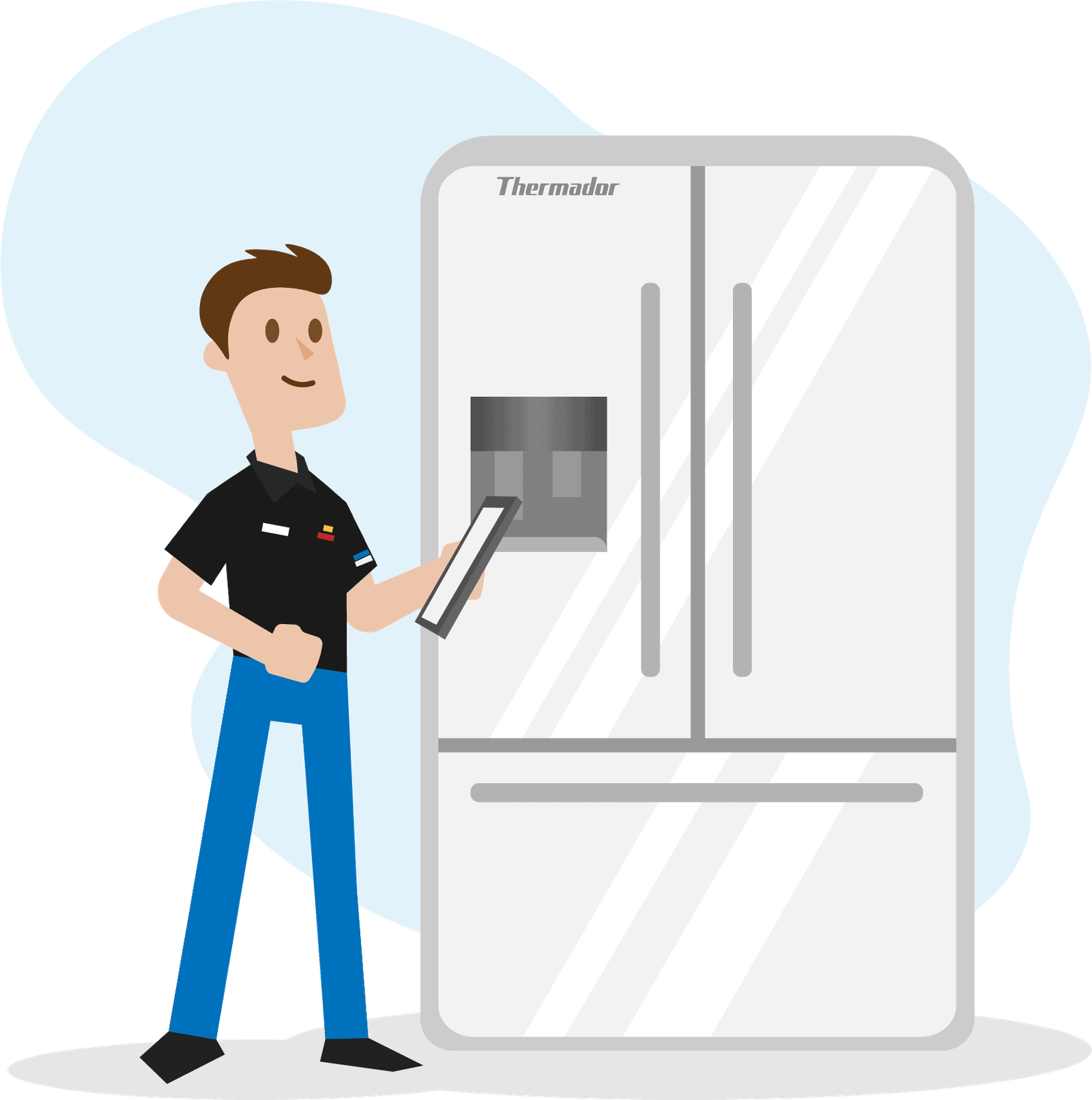 thermador refrigerator repair